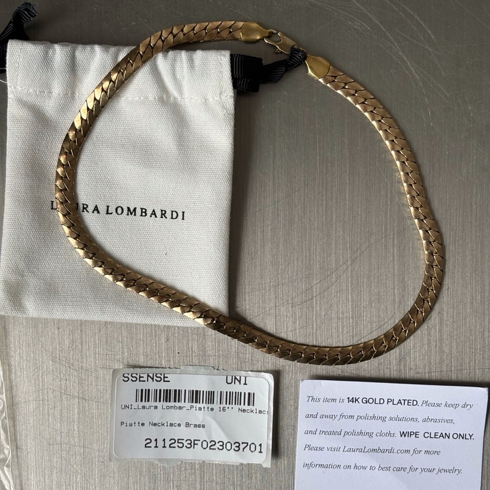 Laura Lombardi Piatte necklace